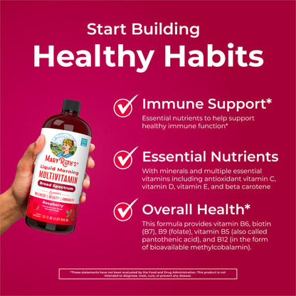 Liquid Morning Multivitamin + Hair Growth